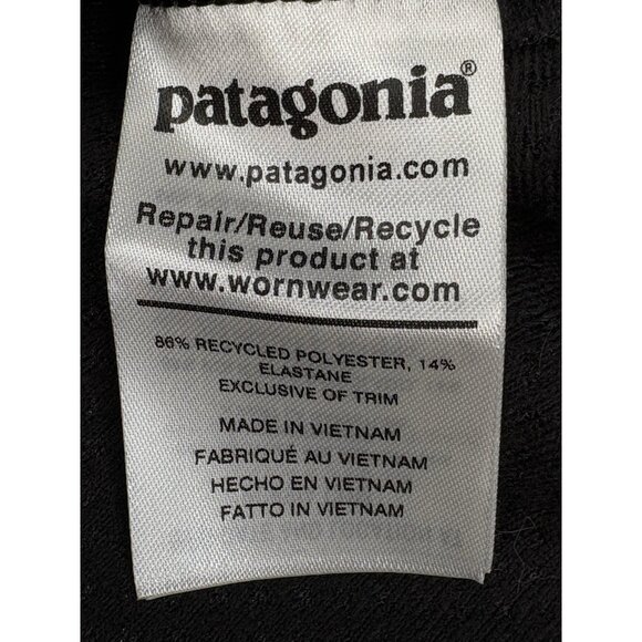 NWT Patagonia Women’s XL Black Adze Jacket *Read* *Logo* Full Zip Stretch - Picture 10 of 15